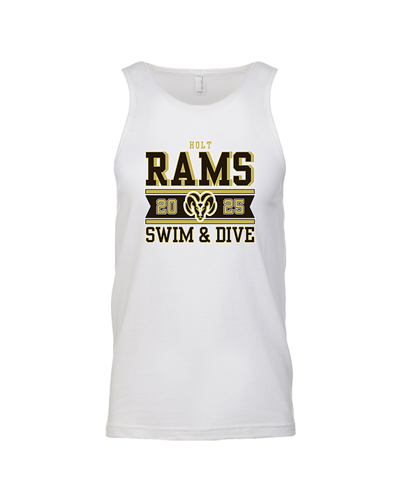 Holt HS Swimming & Diving Stamp - Tank Top