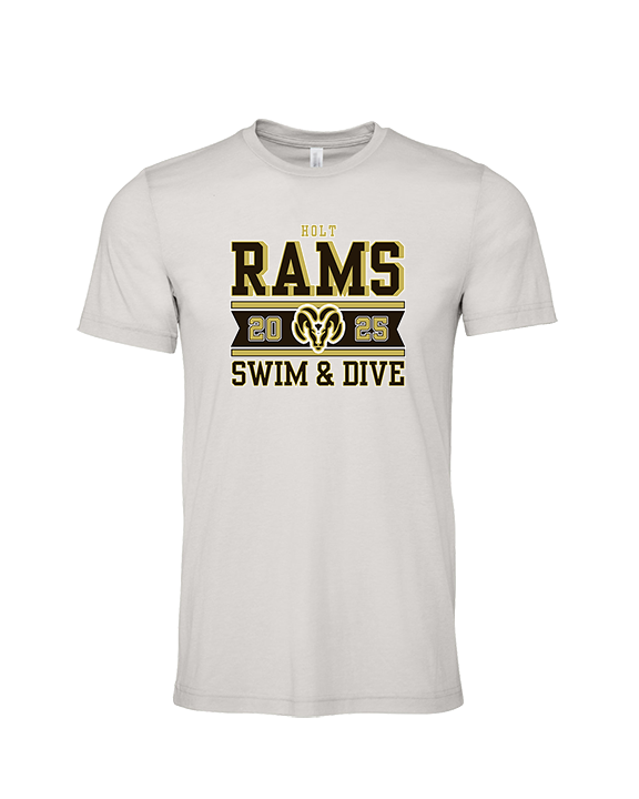 Holt HS Swimming & Diving Stamp - Tri-Blend Shirt
