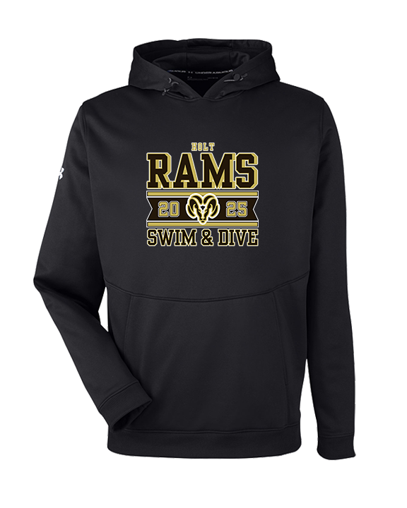 Holt HS Swimming & Diving Stamp - Under Armour Mens Storm Fleece