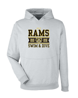 Holt HS Swimming & Diving Stamp - Under Armour Mens Storm Fleece