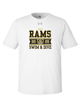 Holt HS Swimming & Diving Stamp - Under Armour Mens Team Tech T-Shirt