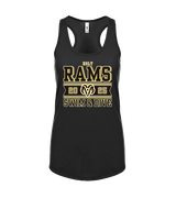 Holt HS Swimming & Diving Stamp - Womens Tank Top