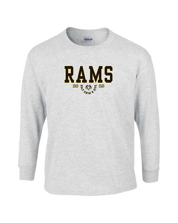 Holt HS Swimming & Diving Swoop - Cotton Longsleeve