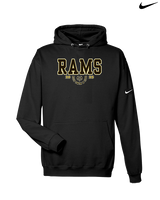 Holt HS Swimming & Diving Swoop - Nike Club Fleece Hoodie