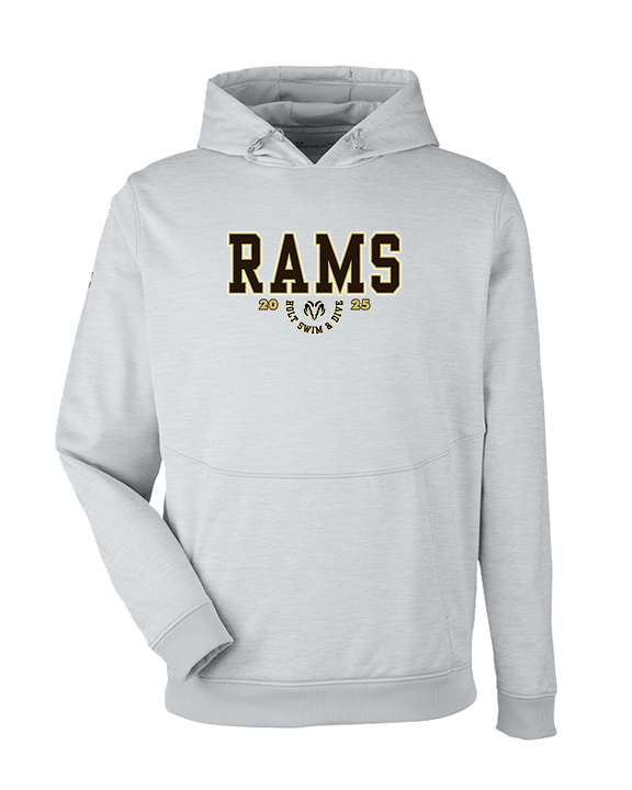 Holt HS Swimming & Diving Swoop - Under Armour Mens Storm Fleece