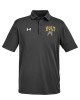 Holt HS Wrestling Outline - Under Armour Mens Tech Polo
