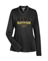 Holt JR High Basketball Nation - Womens Performance Longsleeve