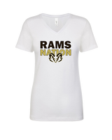 Holt JR High Basketball Nation - Womens Vneck