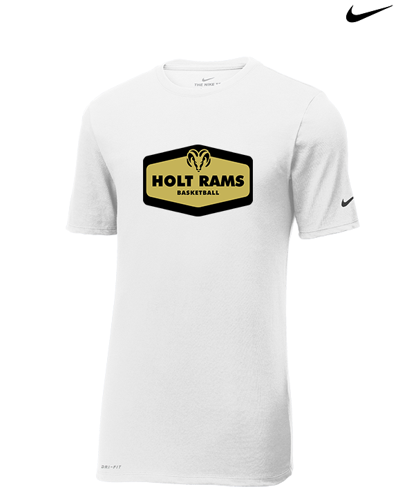 Holt Jr Rams Basketball Board - Mens Nike Cotton Poly Tee