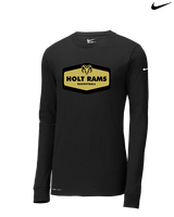 Holt Jr Rams Basketball Board - Mens Nike Longsleeve