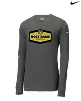 Holt Jr Rams Basketball Board - Mens Nike Longsleeve