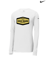Holt Jr Rams Basketball Board - Mens Nike Longsleeve