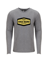 Holt Jr Rams Basketball Board - Tri-Blend Long Sleeve
