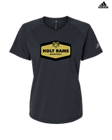 Holt Jr Rams Basketball Board - Womens Adidas Performance Shirt