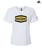 Holt Jr Rams Basketball Board - Womens Adidas Performance Shirt