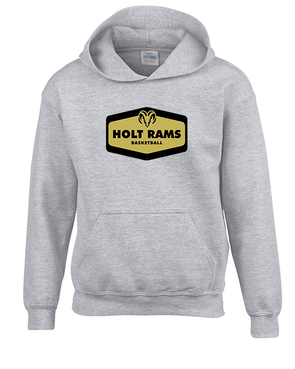 Holt Jr Rams Basketball Board - Youth Hoodie