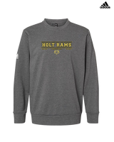 Holt Jr Rams Basketball Border - Mens Adidas Crewneck