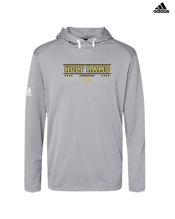 Holt Jr Rams Basketball Border - Mens Adidas Hoodie