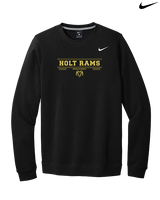 Holt Jr Rams Basketball Border - Mens Nike Crewneck