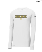 Holt Jr Rams Basketball Border - Mens Nike Longsleeve