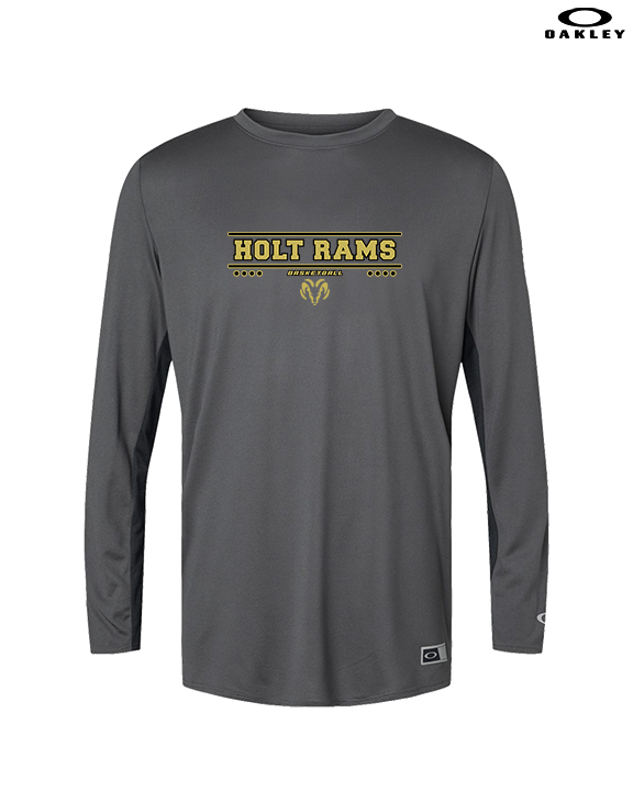Holt Jr Rams Basketball Border - Mens Oakley Longsleeve