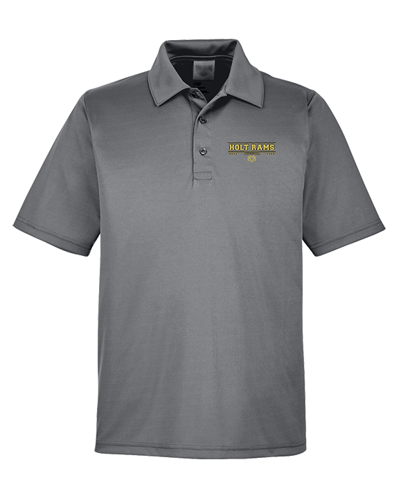 Holt Jr Rams Basketball Border - Mens Polo