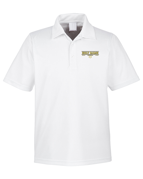 Holt Jr Rams Basketball Border - Mens Polo
