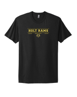 Holt Jr Rams Basketball Border - Mens Select Cotton T-Shirt