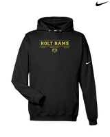 Holt Jr Rams Basketball Border - Nike Club Fleece Hoodie