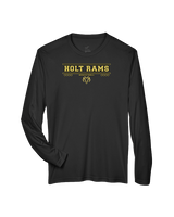 Holt Jr Rams Basketball Border - Performance Longsleeve