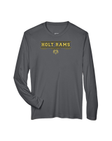 Holt Jr Rams Basketball Border - Performance Longsleeve