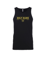 Holt Jr Rams Basketball Border - Tank Top
