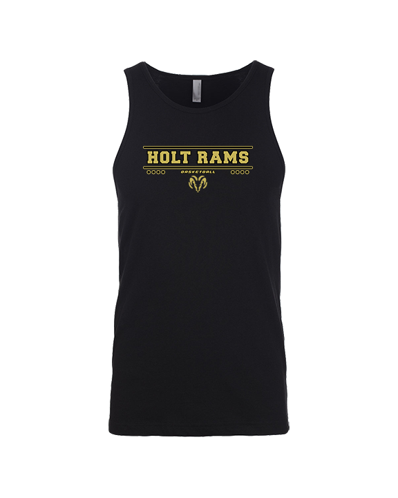 Holt Jr Rams Basketball Border - Tank Top
