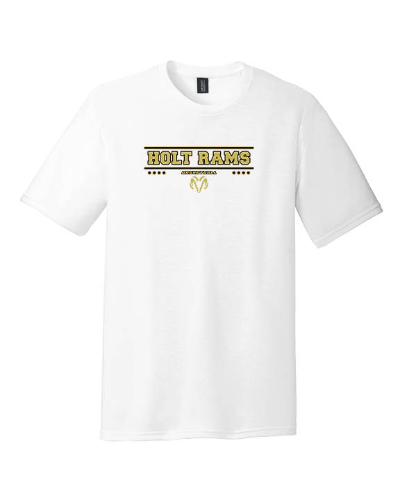 Holt Jr Rams Basketball Border - Tri-Blend Shirt