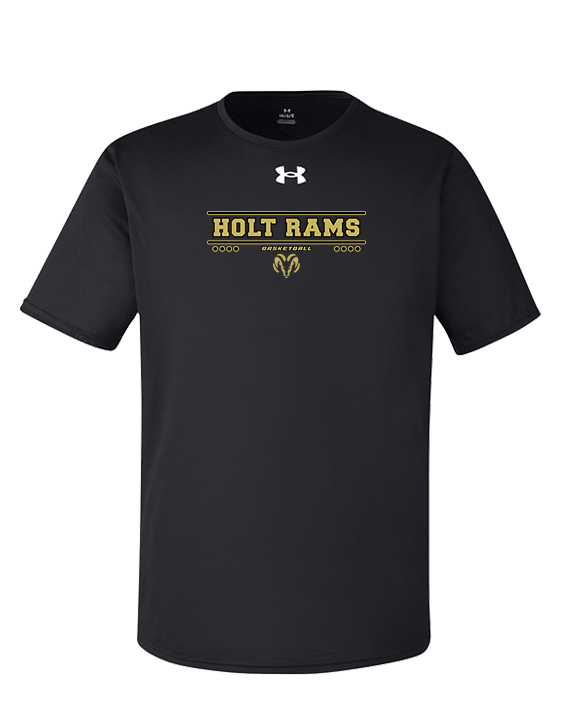 Holt Jr Rams Basketball Border - Under Armour Mens Team Tech T-Shirt