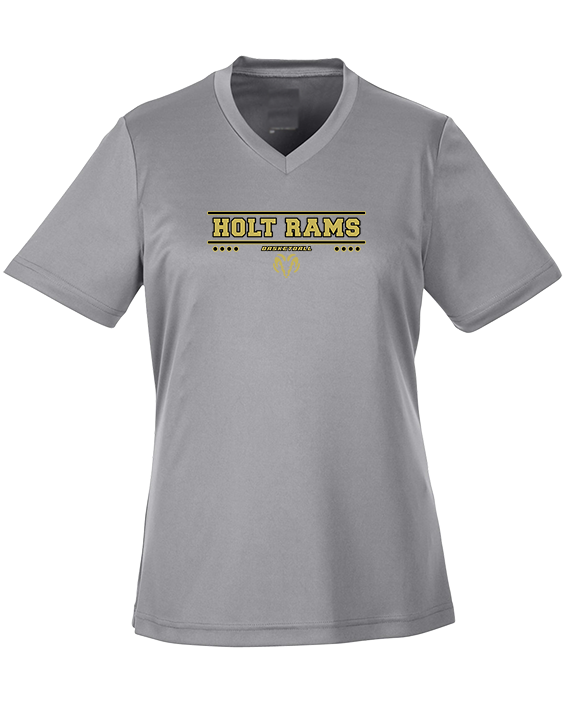 Holt Jr Rams Basketball Border - Womens Performance Shirt