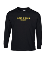 Holt Jr Rams Basketball Dad - Cotton Longsleeve