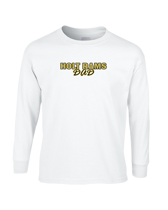 Holt Jr Rams Basketball Dad - Cotton Longsleeve