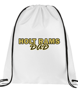 Holt Jr Rams Basketball Dad - Drawstring Bag
