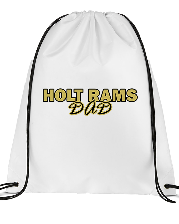 Holt Jr Rams Basketball Dad - Drawstring Bag