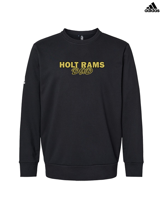Holt Jr Rams Basketball Dad - Mens Adidas Crewneck