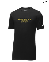 Holt Jr Rams Basketball Dad - Mens Nike Cotton Poly Tee