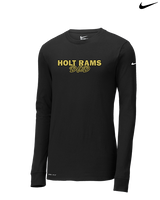 Holt Jr Rams Basketball Dad - Mens Nike Longsleeve