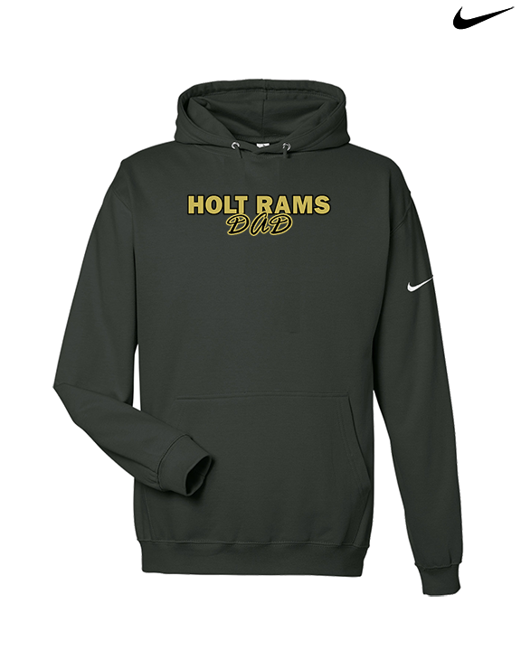Holt Jr Rams Basketball Dad - Nike Club Fleece Hoodie