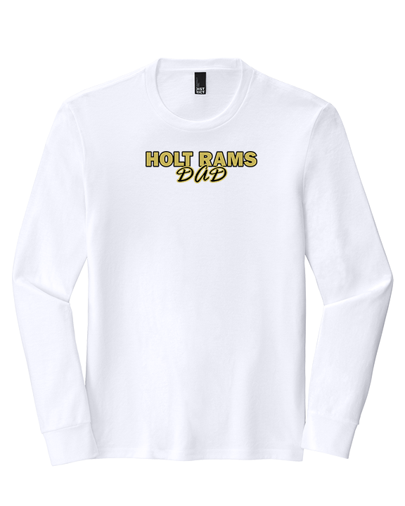 Holt Jr Rams Basketball Dad - Tri-Blend Long Sleeve