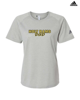 Holt Jr Rams Basketball Dad - Womens Adidas Performance Shirt