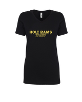 Holt Jr Rams Basketball Dad - Womens Vneck