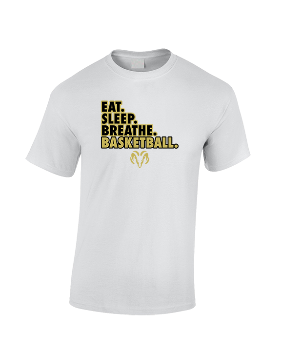 Holt Jr Rams Basketball Eat Sleep - Cotton T-Shirt