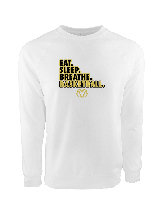 Holt Jr Rams Basketball Eat Sleep - Crewneck Sweatshirt