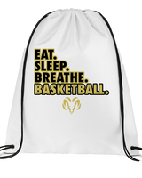 Holt Jr Rams Basketball Eat Sleep - Drawstring Bag
